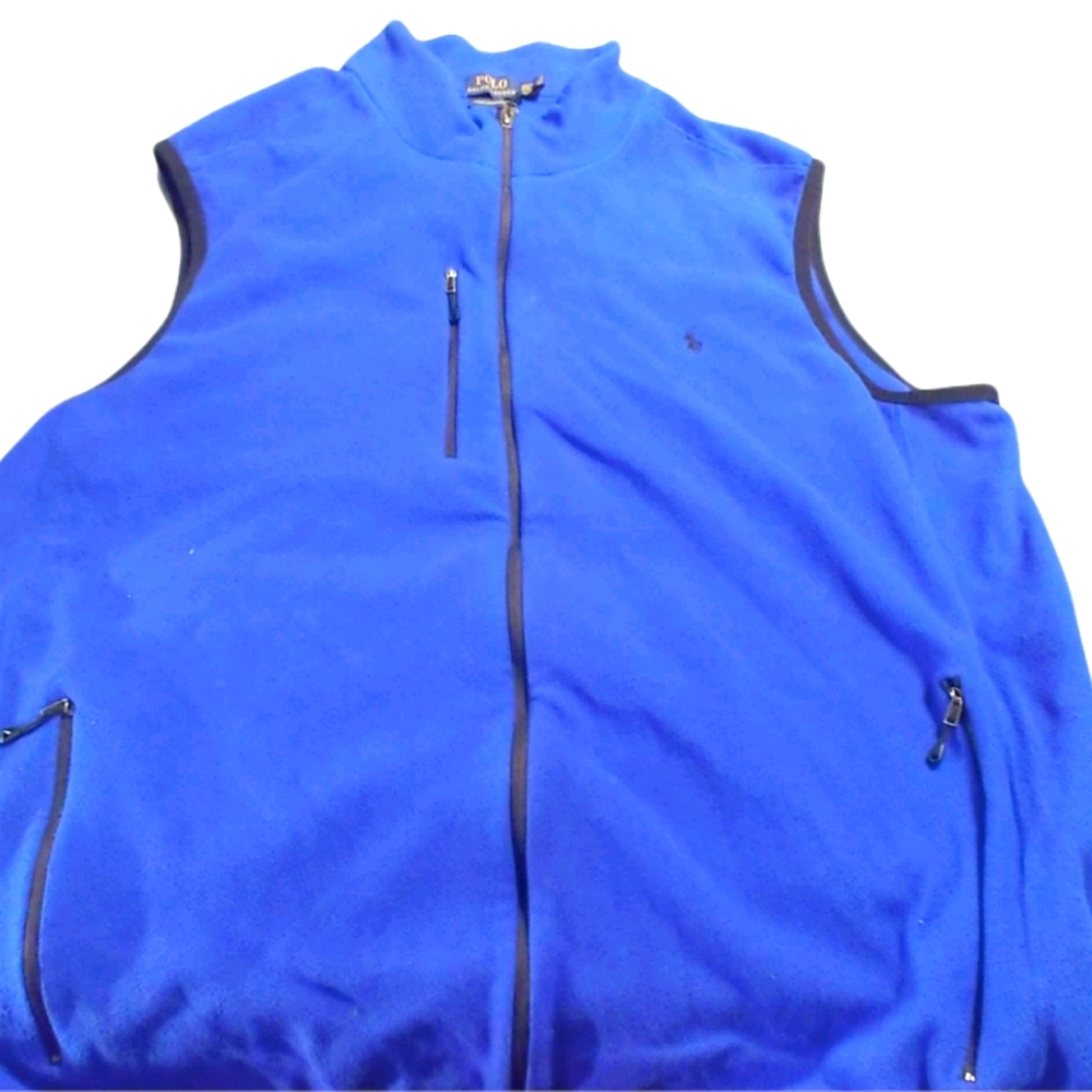 Polo performance fleece vest size 4xlt